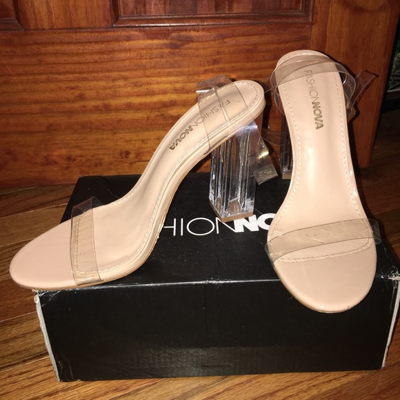 Fashion Nova -The Glass Slipper - Transparent - Picture 2 of 8